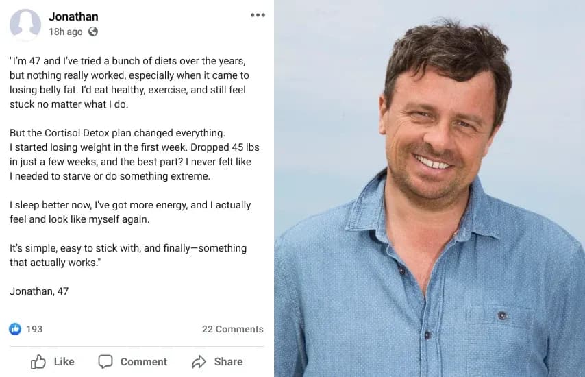 Jonathan, 47, shares about his weight loss journey with the Carnimeat plan.