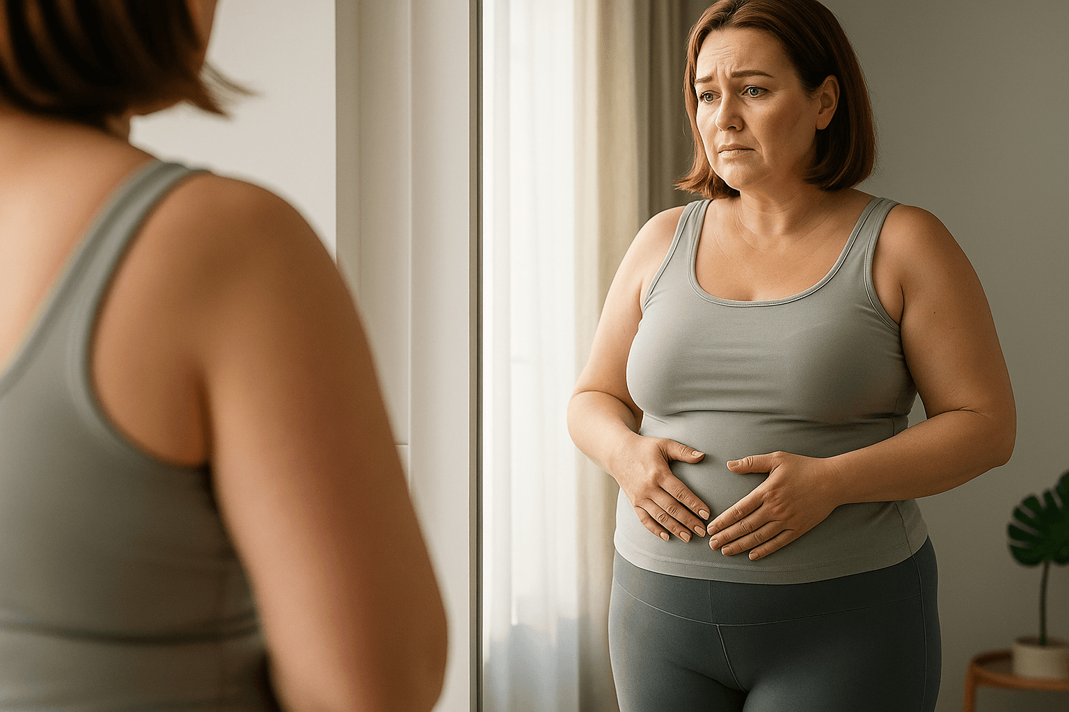 Woman (43) couldn't lose weight despite trying many diets.