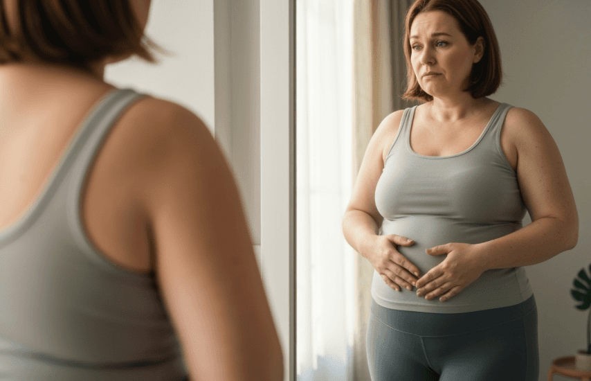 Woman (43) couldn't lose weight despite trying many diets.