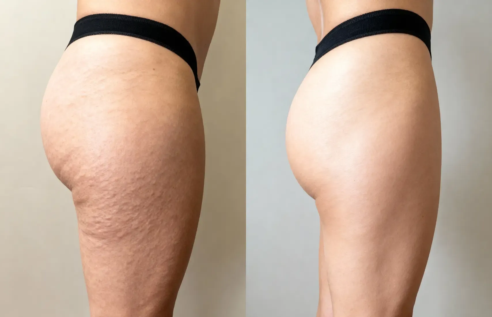 Results before and after the program.