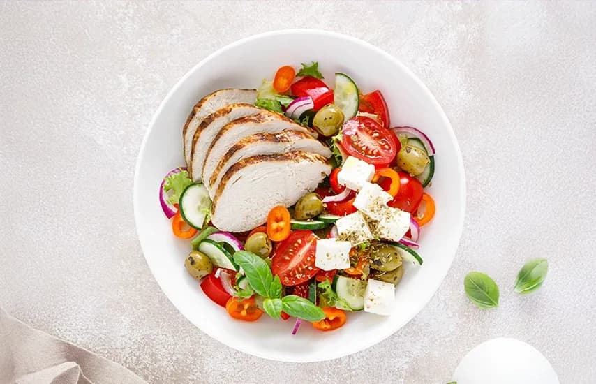 The Mediterranean diet has been shown to reduce chronic inflammation in your body, lower cortisol (also known as the stress hormone) levels, support hormone balance, and ease common menopause symptoms.