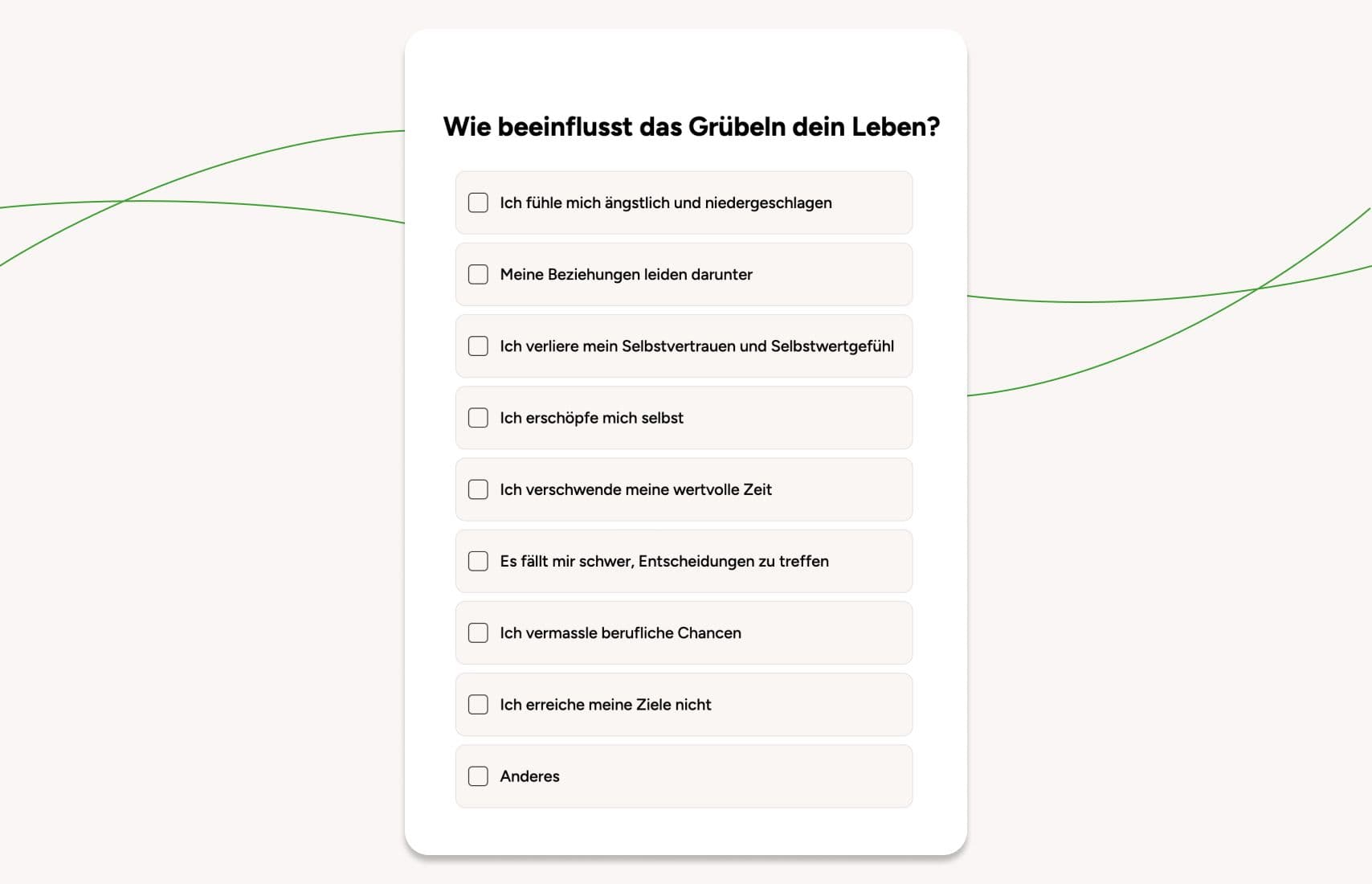 Mindway quiz.
