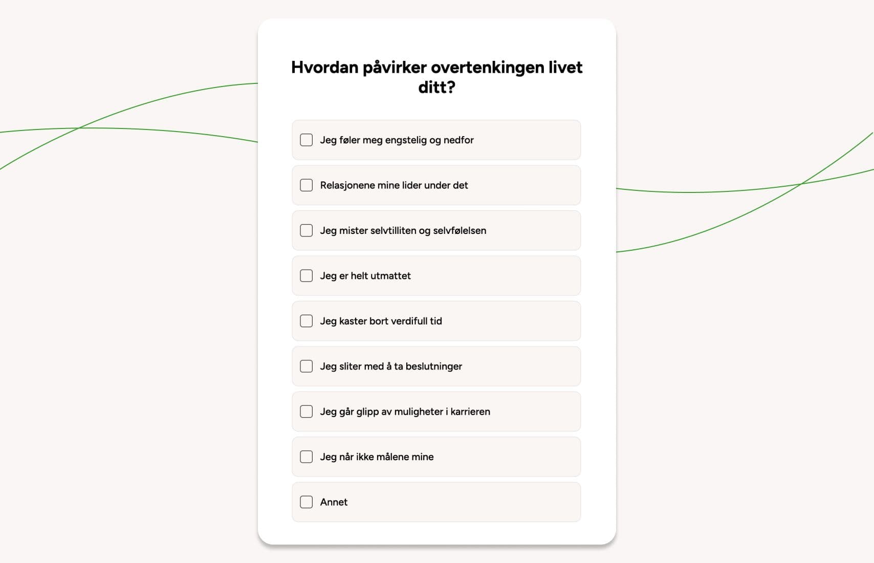 Mindway quiz.