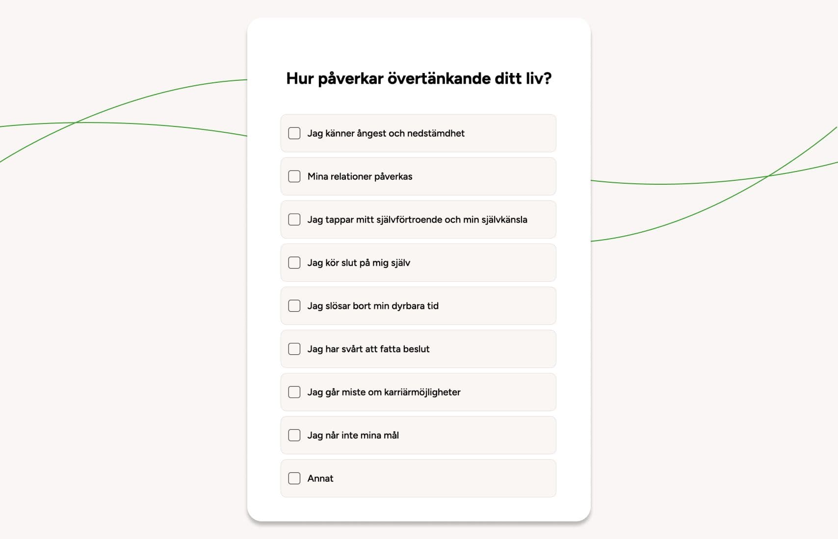 Mindway quiz.