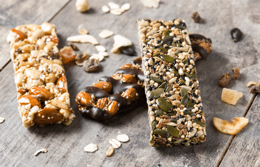 Even healthy options like granola bars can be packed with sugars, fruit juices, or syrups, which spikes blood sugar.