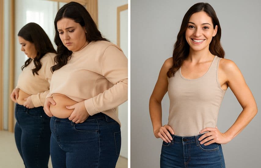 High Diet's personalized fatty liver detox plan helped Stacy (41) lose over 30 lbs.