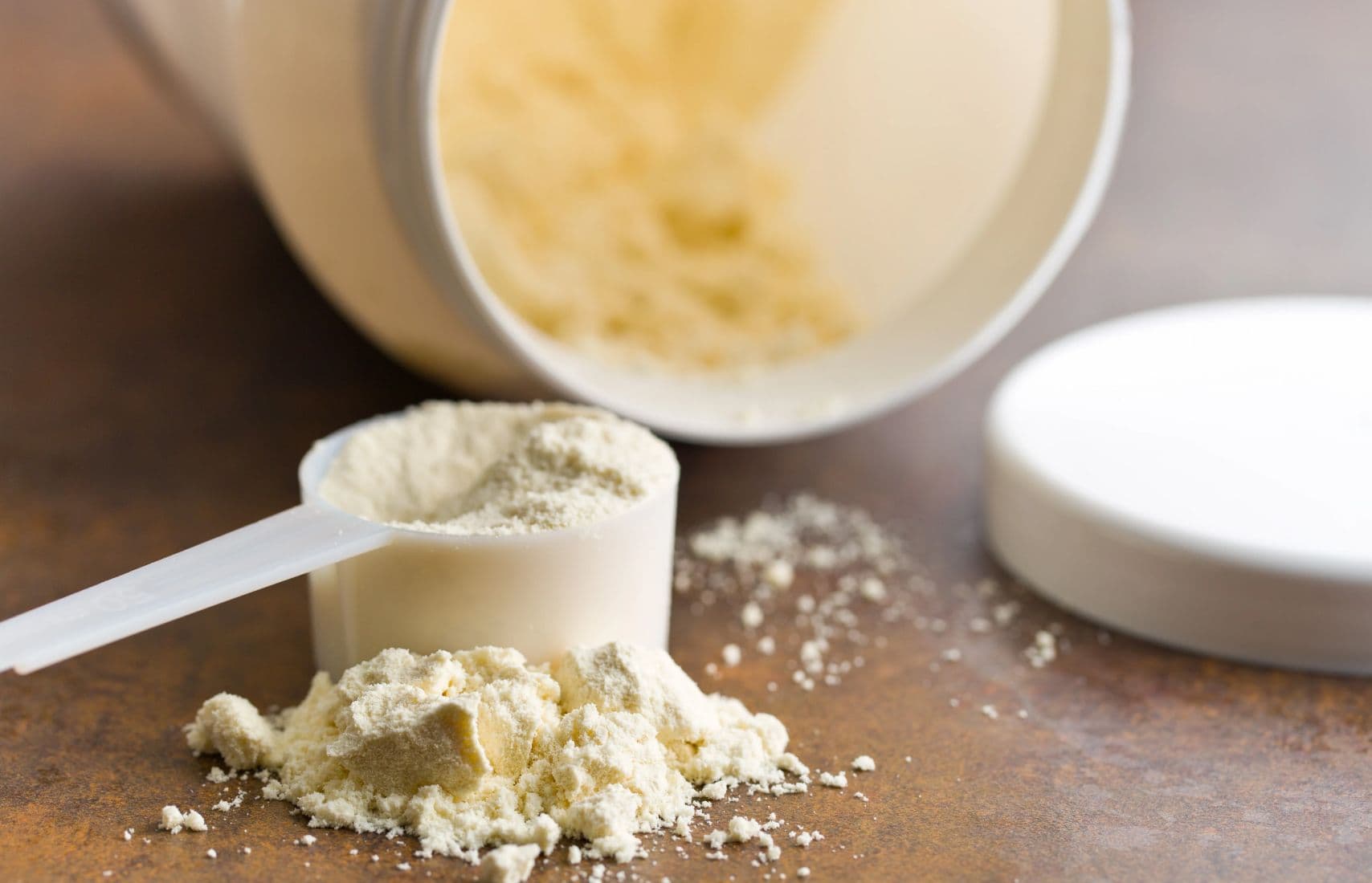 Protein powder.