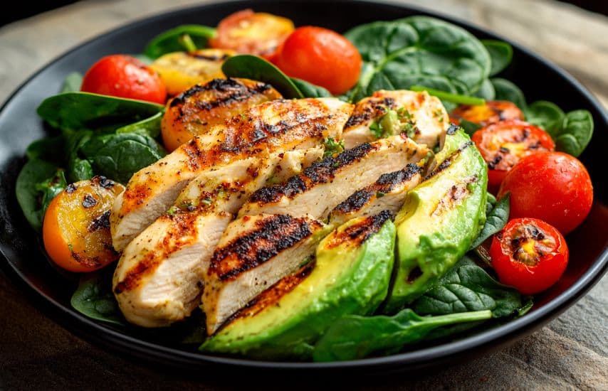 A meal from High Diet's plan.