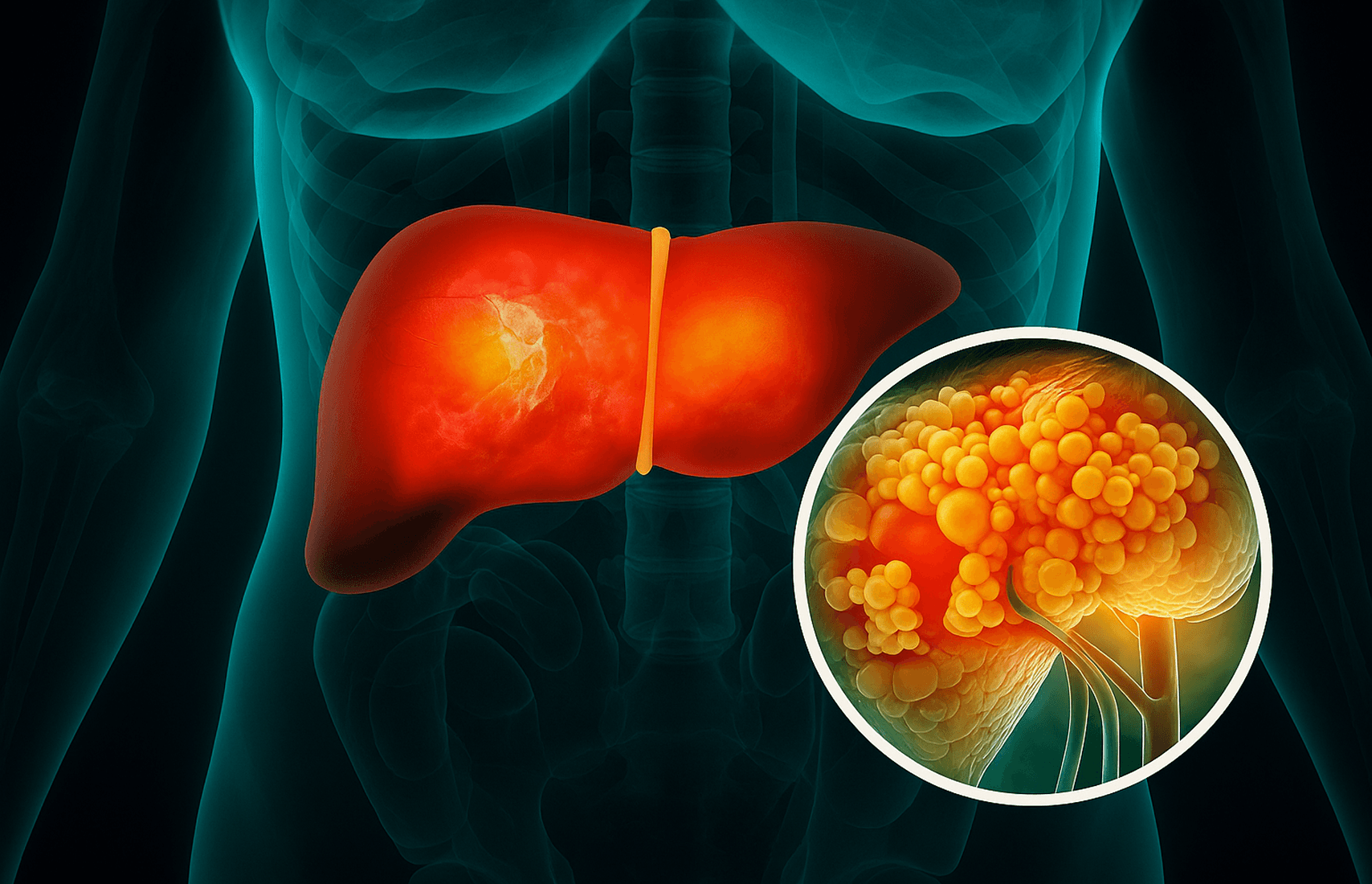 Fatty liver.