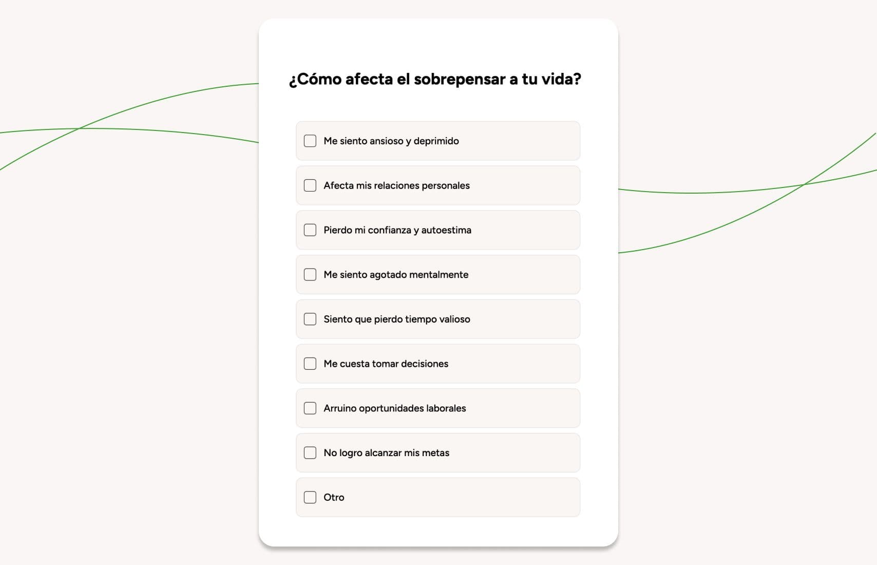 Mindway quiz.