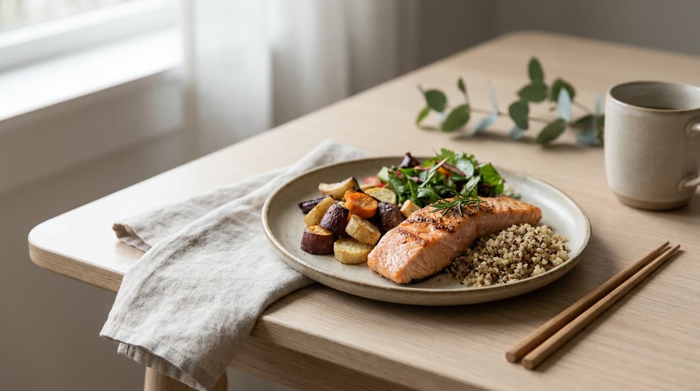 bol de proteínas saludable