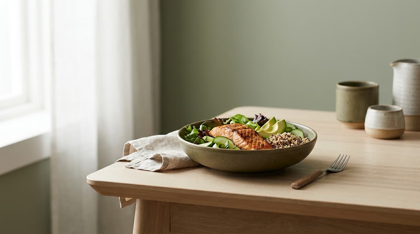 fresh greens salad